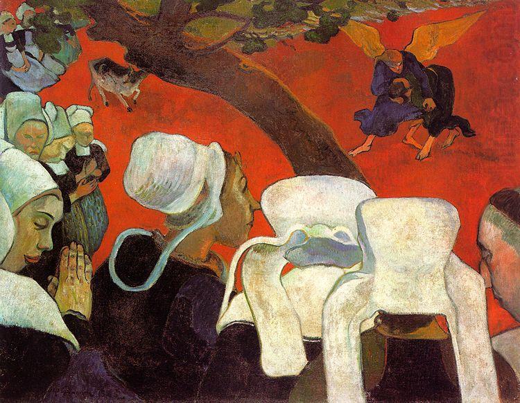 Paul Gauguin The Visitation after the Sermon china oil painting image